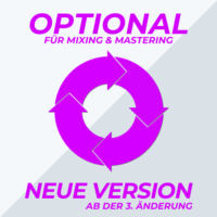 Mixing & Mastering: Neue Version/Revision (zusätzliche Version)